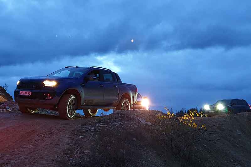 Early Night Task bei der Offroad Trophy Offroad Teamevent